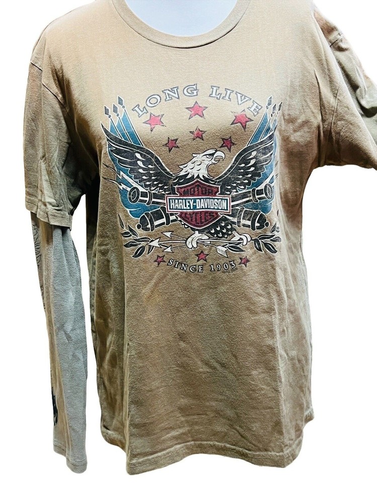 harley davidson t shirt long & Short sleeve “Long Live Harley , Javelina Boerne